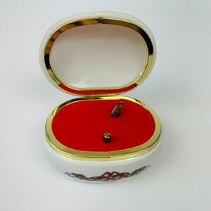 Vtg 90's Christmas Music Box HERITAGE‎ HOUSE Come All Ye Faithful Limited Crank